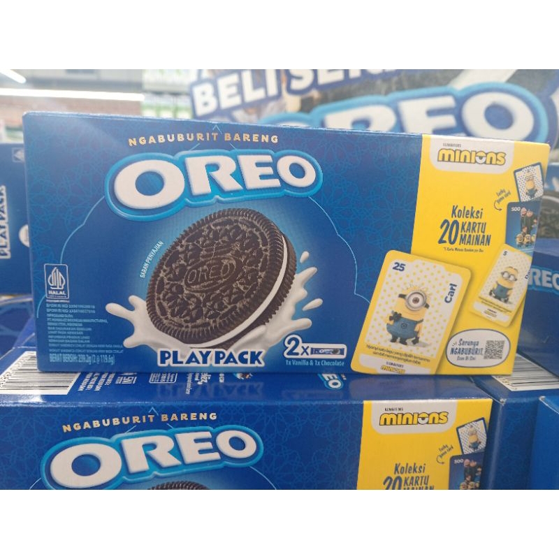 

Oreo Playpack Minions - 2x119,6 gr