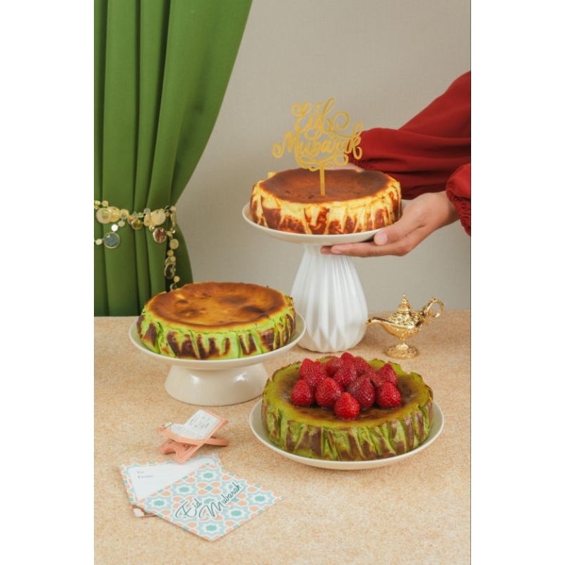 

Basque Cheesecake Hampers Lebaran Kue Keju Gluten Free