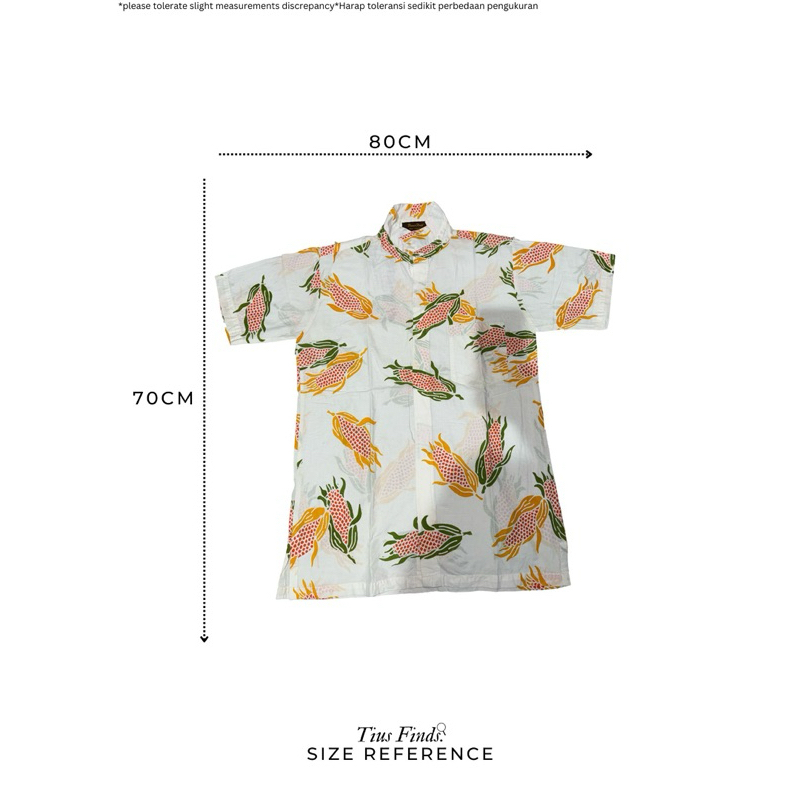 Men's Hawaiian Shirt Sweet Yellow Corn Short Sleeves Button Down Aloha Shirts Beach Dress Shirts S B