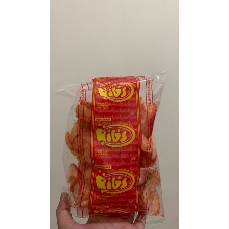 

Kerupuk Ribis dan Basreng Daun Jeruk Pedas