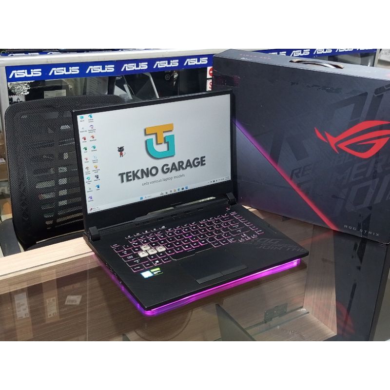 ASUS ROG STRIX G531GD CORE I7-9750H RAM 16GB SSD 512GB NVIDIA GTX 1050 15.6in FHD IPS 120Hz
