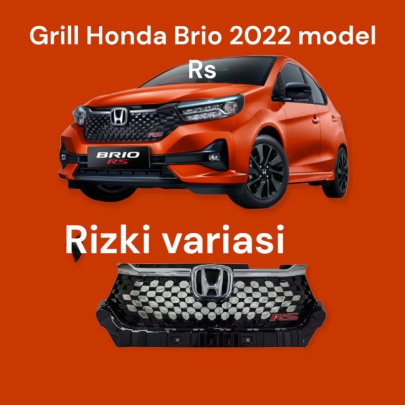 Grill Honda Brio Satya model RS tahun 2023/2025