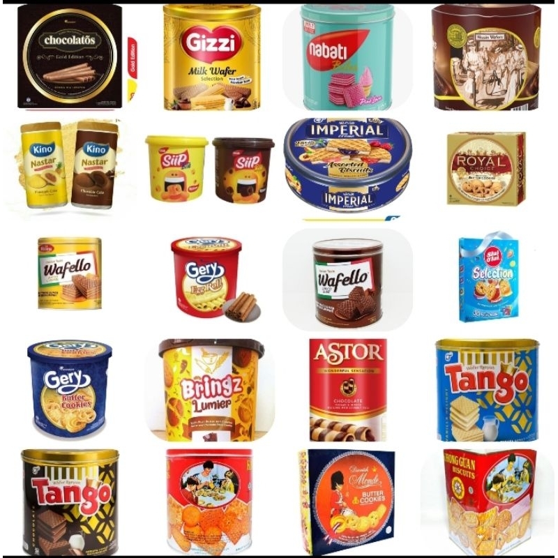 

aneka biskuit kaleng spesial lebaran idul Fitri serba serbi 40 ribuan