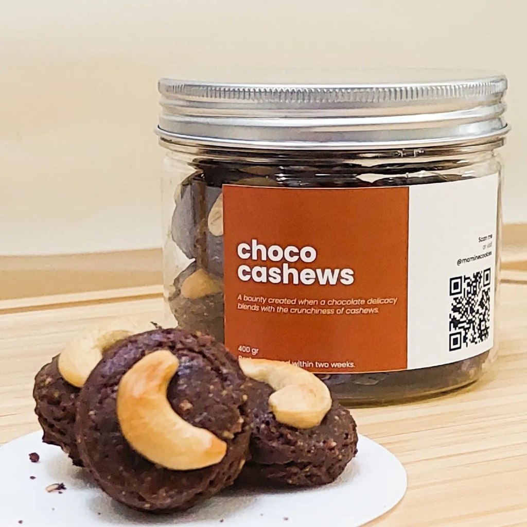 

Choco Cashews by Mamine Cookies Jar Series