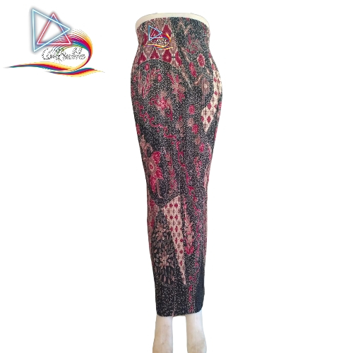 Bali.la™ Rok  Plisket  Plisket Batik kondangan wanita motif sahrini  wiru jarik batik bawahan kebaya