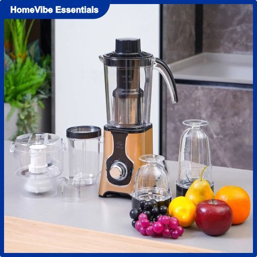 Kels Set 6 Pcs Nada Mini Blender - Gold