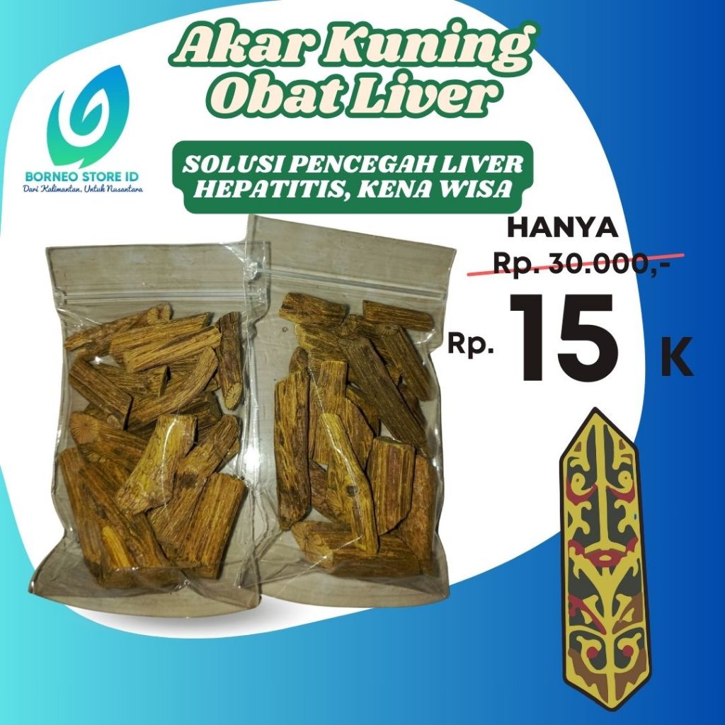 

Obat Herbal Liver Hepatitis Akar Kuning Asli Kalimantan Bajakah Kuning Kalimantan