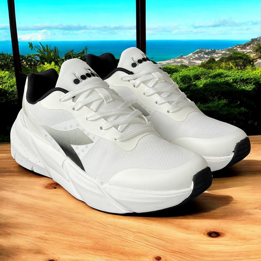 Diadora Sepatu Running Sneaker Pria Nyaman Original