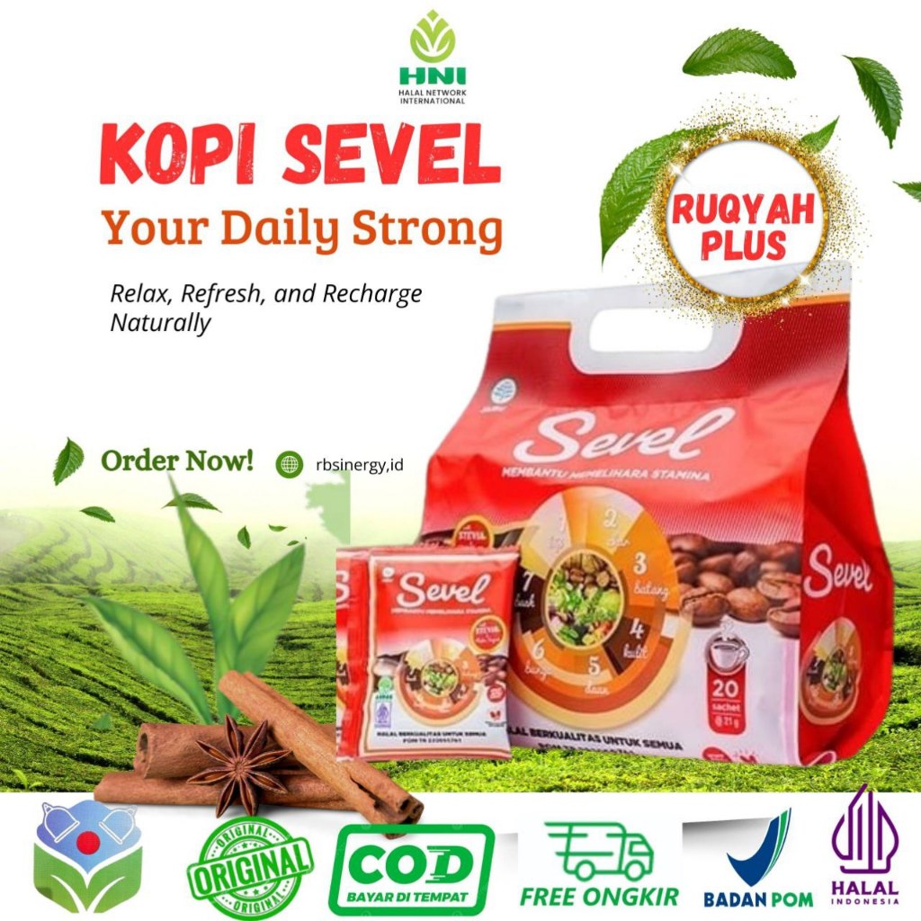 

Kopi Sevel | Kopi Tuju Elemen | Kopi Tuju Herba | Kopi Sinergi Herba