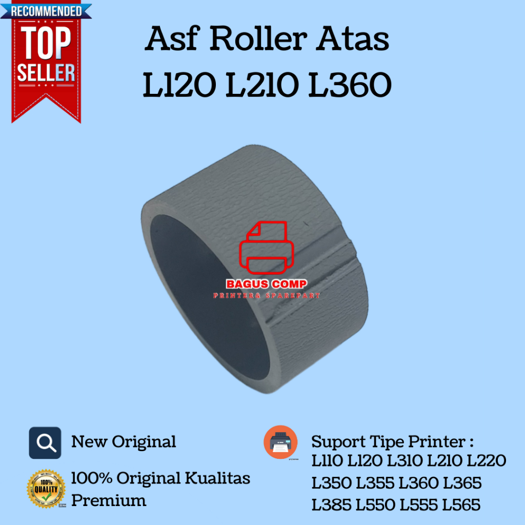 Karet Atas Roller Printer Epson Murah L120 L110 L310 L210 L360 L355 L365 L405