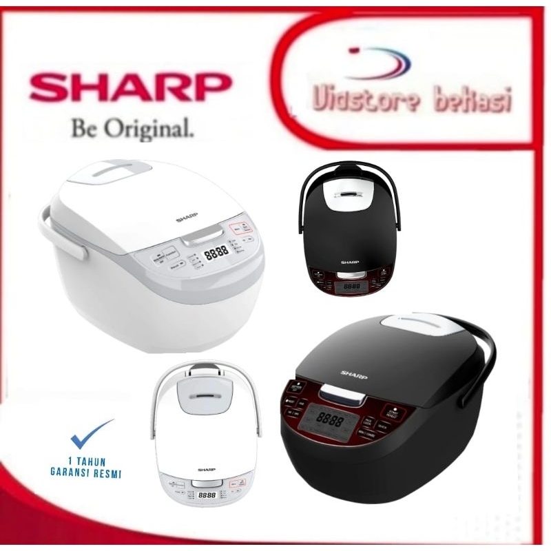 SHARP MAGIC COM DIGITAL 1,8LITER KS-DS18WH KS-DW18BK/Magic com DIGITAL SHARP 12 MENU MASAK KS-DW18 B