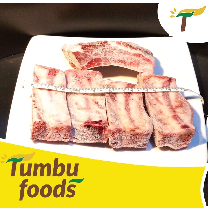 

Iga Sapi Premium Back Rib Impor Australia AUS 8-14 cm Iga Bakar Import