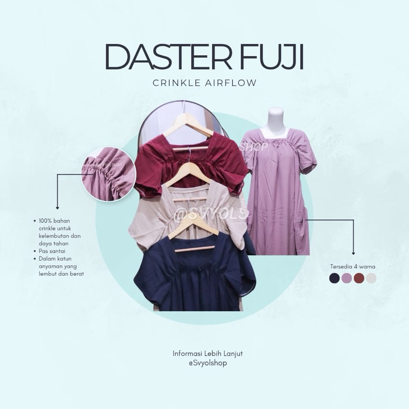 PAKET USAHA DASTER FUJI CRINKLE KEKINIAN 10PCS WARNA CHAT ADMIN