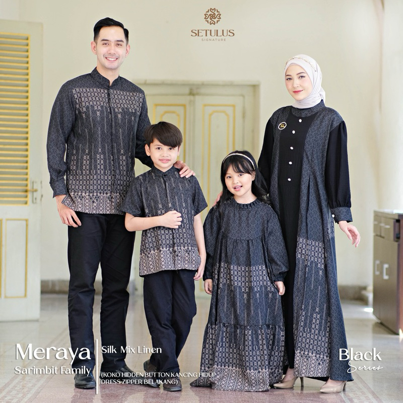 meraya setulus signature - setulus family - couple family - baju couple family