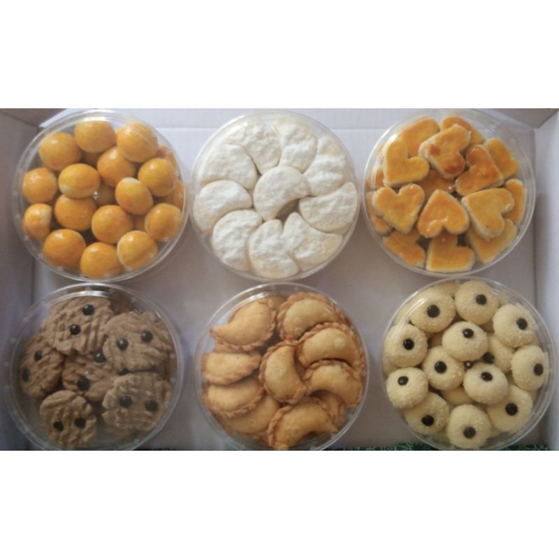 

Hampers lebaran kue kering isi 6 toples
