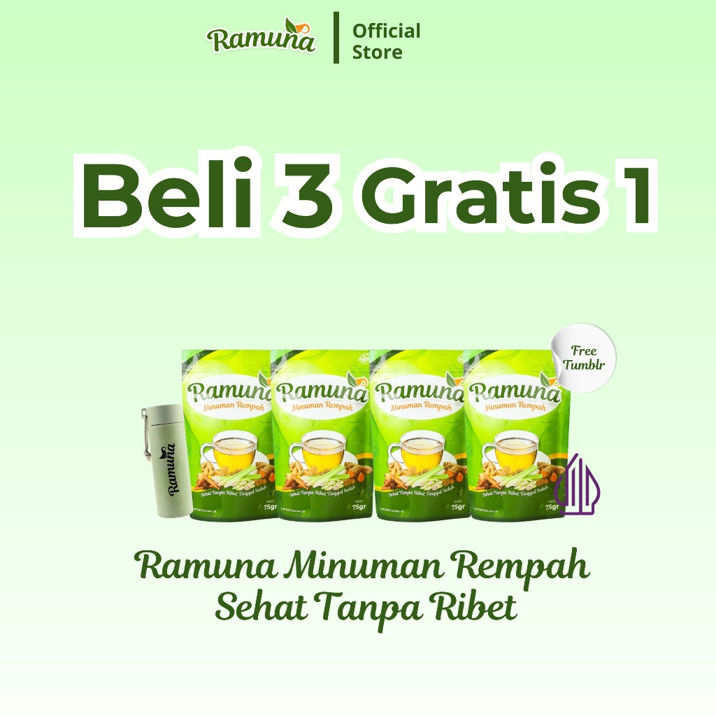 

Ramuna - Paket Bisnis Minuman Rempah Kesehatan - Sehat | Segar & Praktis