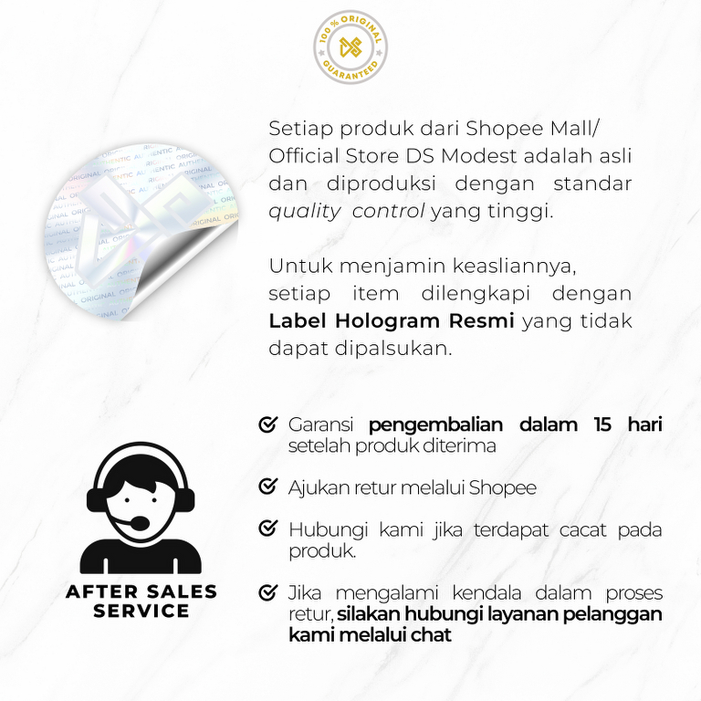 new deals ds modest - sarung katun polos - ds men