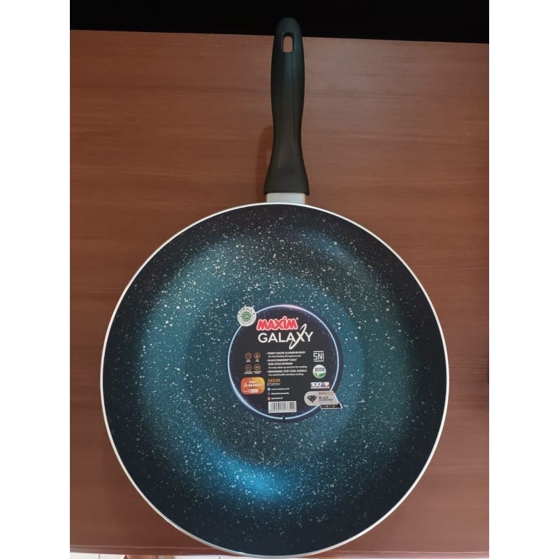 MAXIM TEFLON ANTI LENGKET 28CM MAXIM GALAXY TEFLON PEMANGGANG PANCI MASAK