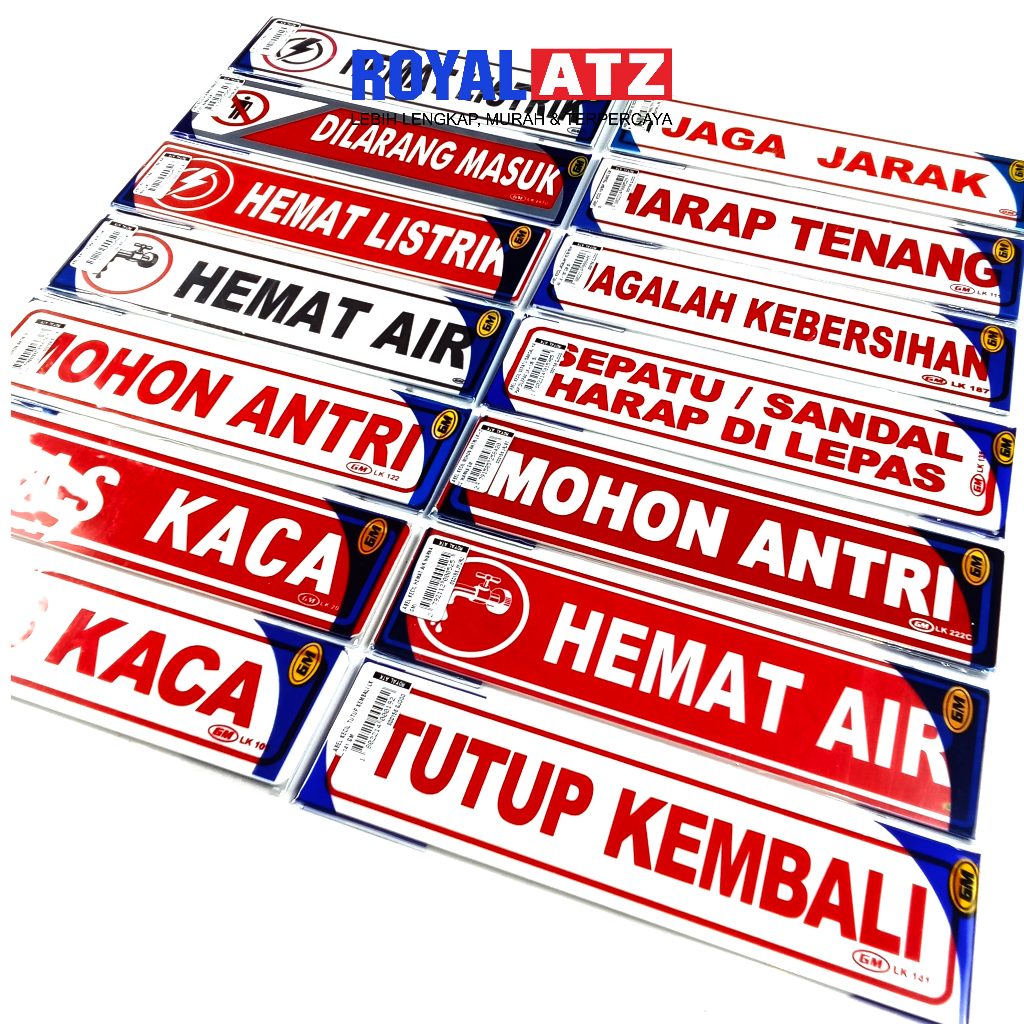 

Label Acrylic / Sign Board Label Ukuran Kecil (20x5 Cm)