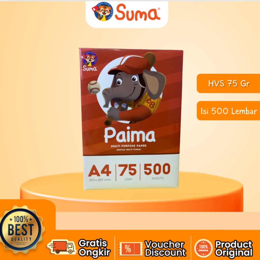 

Suma Kertas Print HVS A4 75 GSM