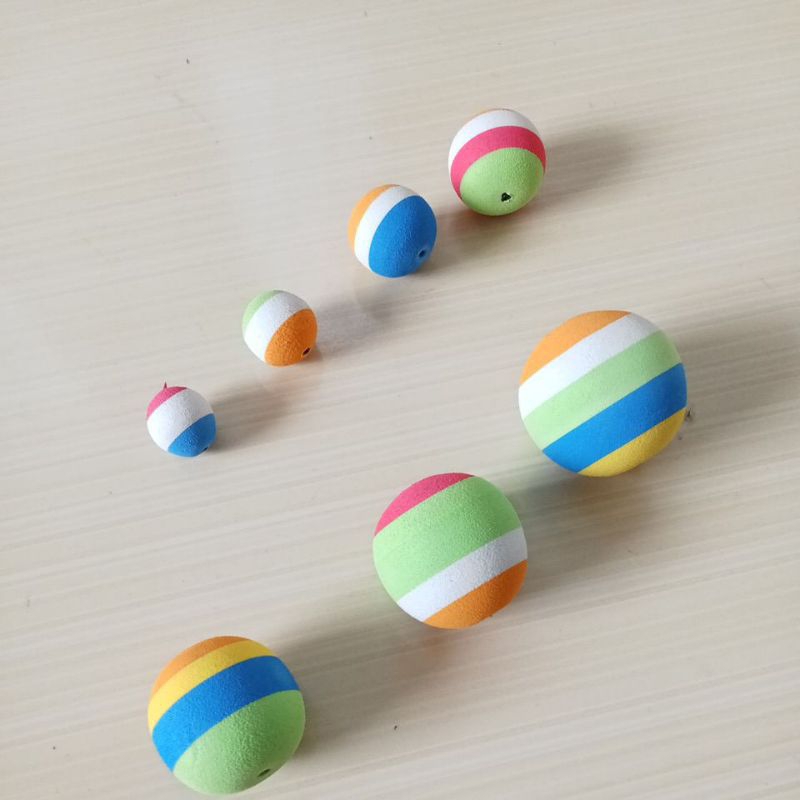 Pelampung Pancing Busa Polos bulat / busa bolong tengah