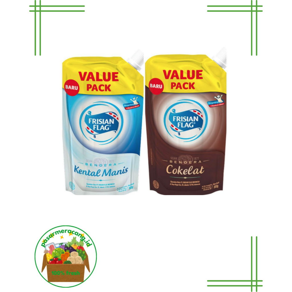 

Frisian Flag Kental Manis Pouch 280g dan 545g