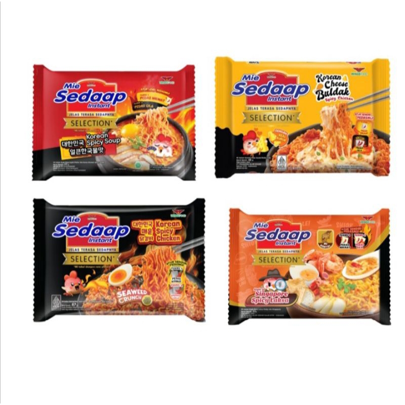

MIE INSTAN - Mie Sedaap Selection