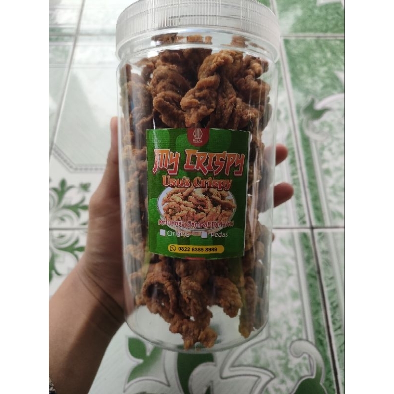 

Usus Crispy Toples Ukuran 1 liter/1000 ml
