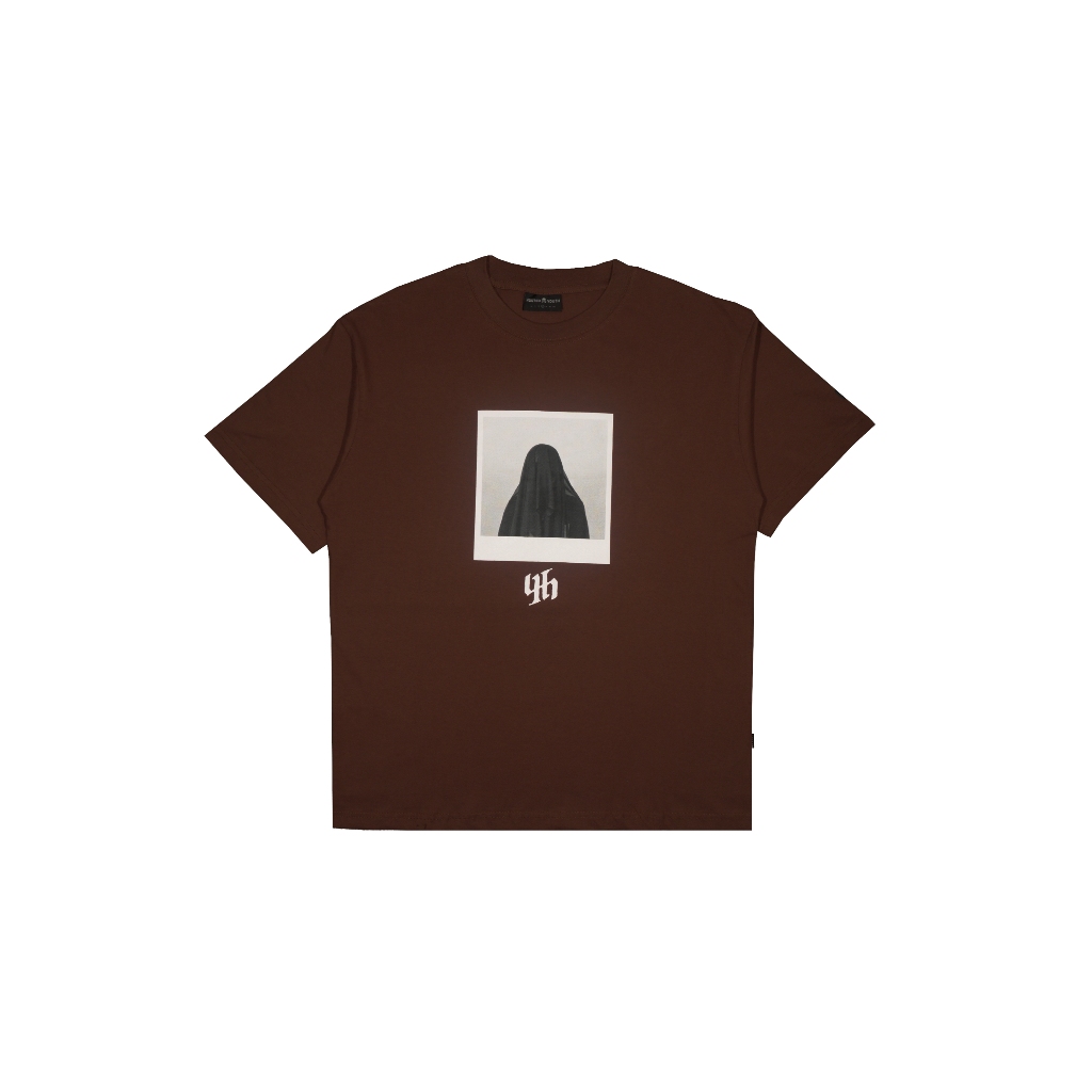 HUSTED KAOS COKLAT LIZED BROWN TSHIRT