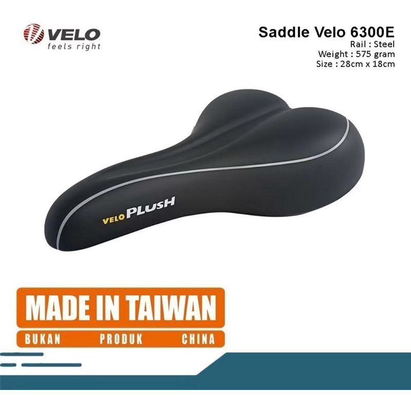 Sadel Sepeda Empuk MTB Mini Fixie Roadbike VeloPlush