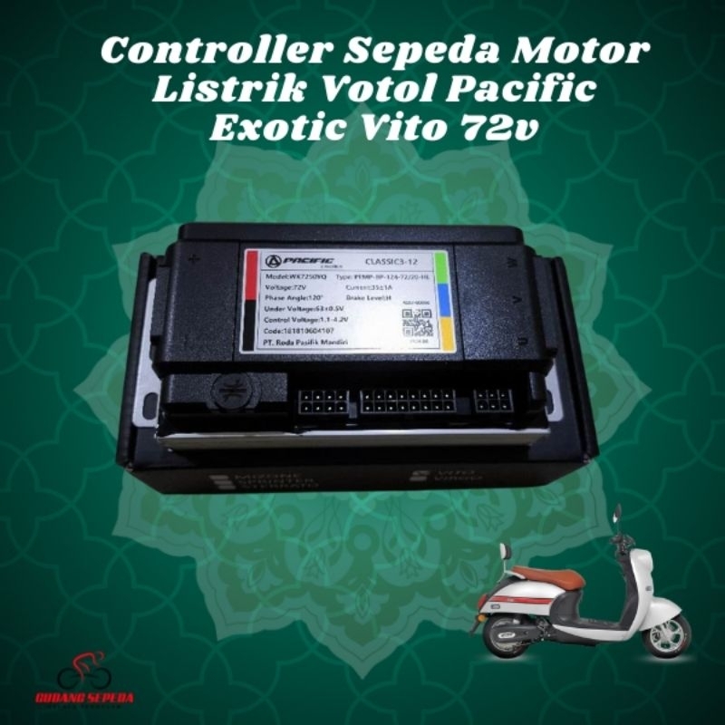 Controller Sepeda Motor Listrik Votol Pacific Exotic Vito 72v