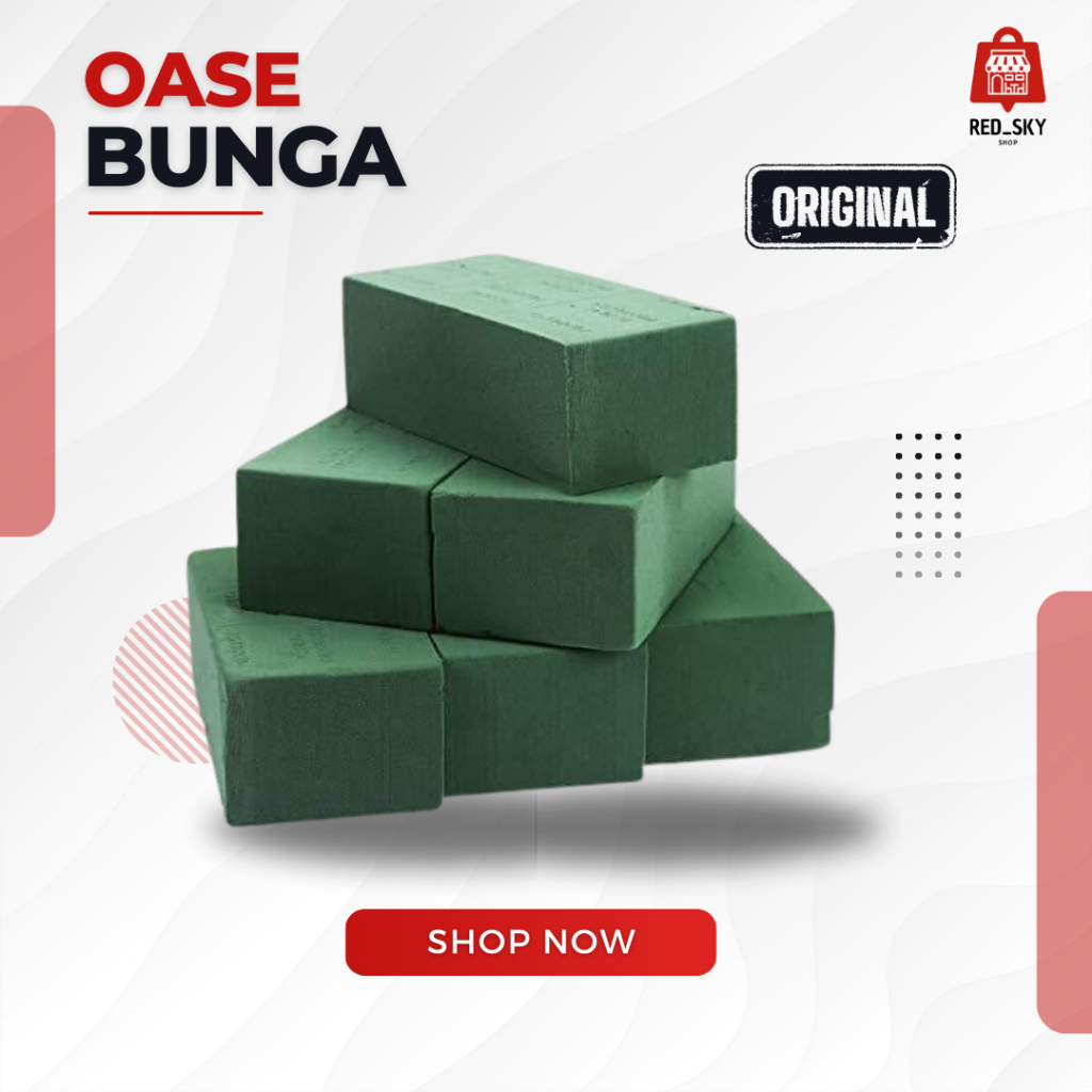 OASIS KERING - FLORAL FOAM BUSA GABUS KERING - OASIS HIJAU