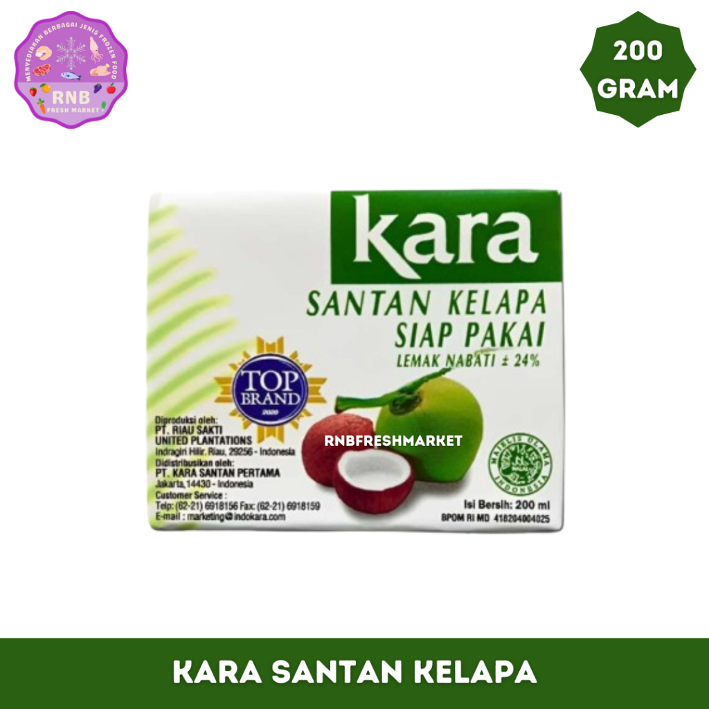 

Kara Santan Kelapa Netto 200 ML