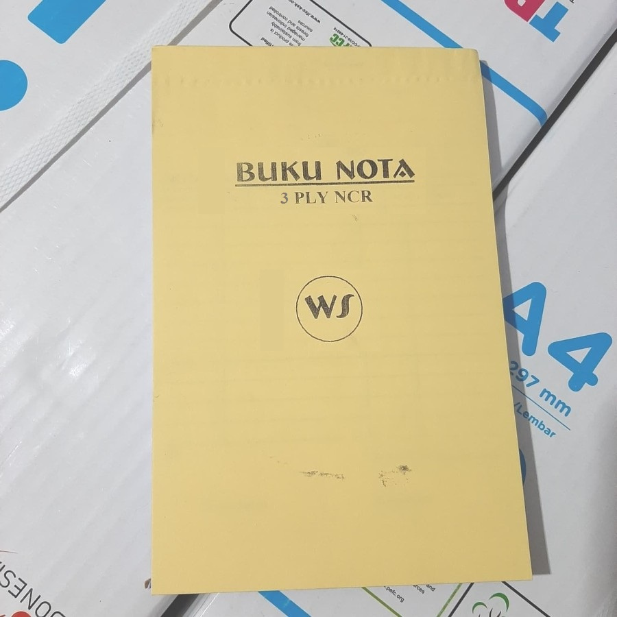 

Nota kontan kecil 3 ply