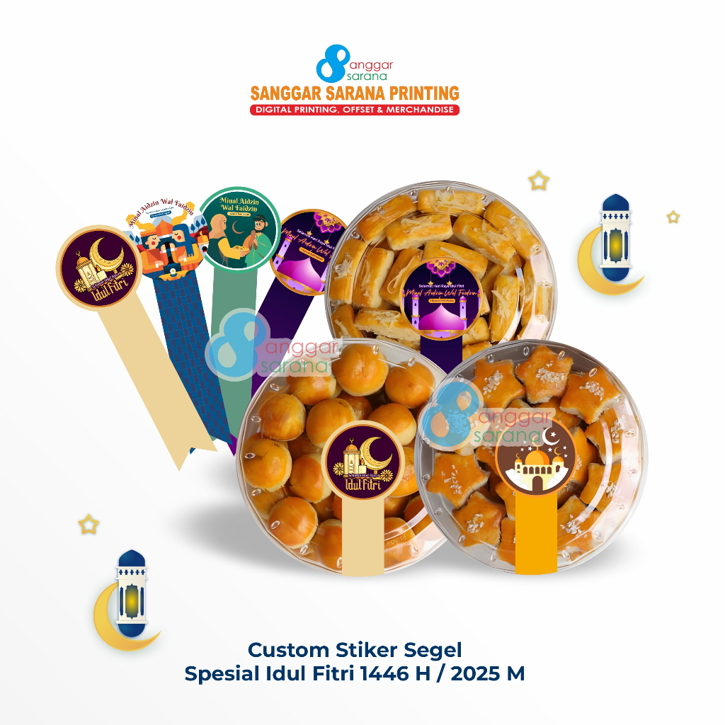 

Paket Stiker Label Kue Lebaran Idul Fitri Custom Toples Kue Lebaran - FREE TEMPLATE