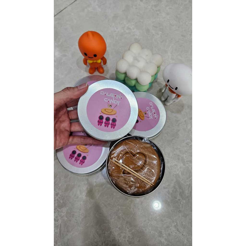 

Permen Dalgona Kaleng Isi 3 Buah