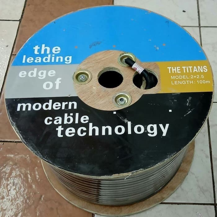 Kabel Speaker Titan 2x2.5 100 Meter Kabel Audio Speaker Titan 2 x 2.5 Original