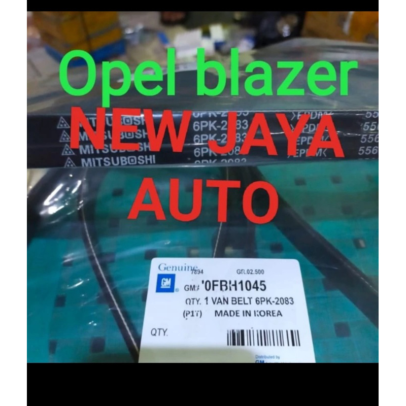FAN VAN V BELT TALI KIPAS 6PK2083 CHEVROLET OPEL BLAZER 6PK-2083