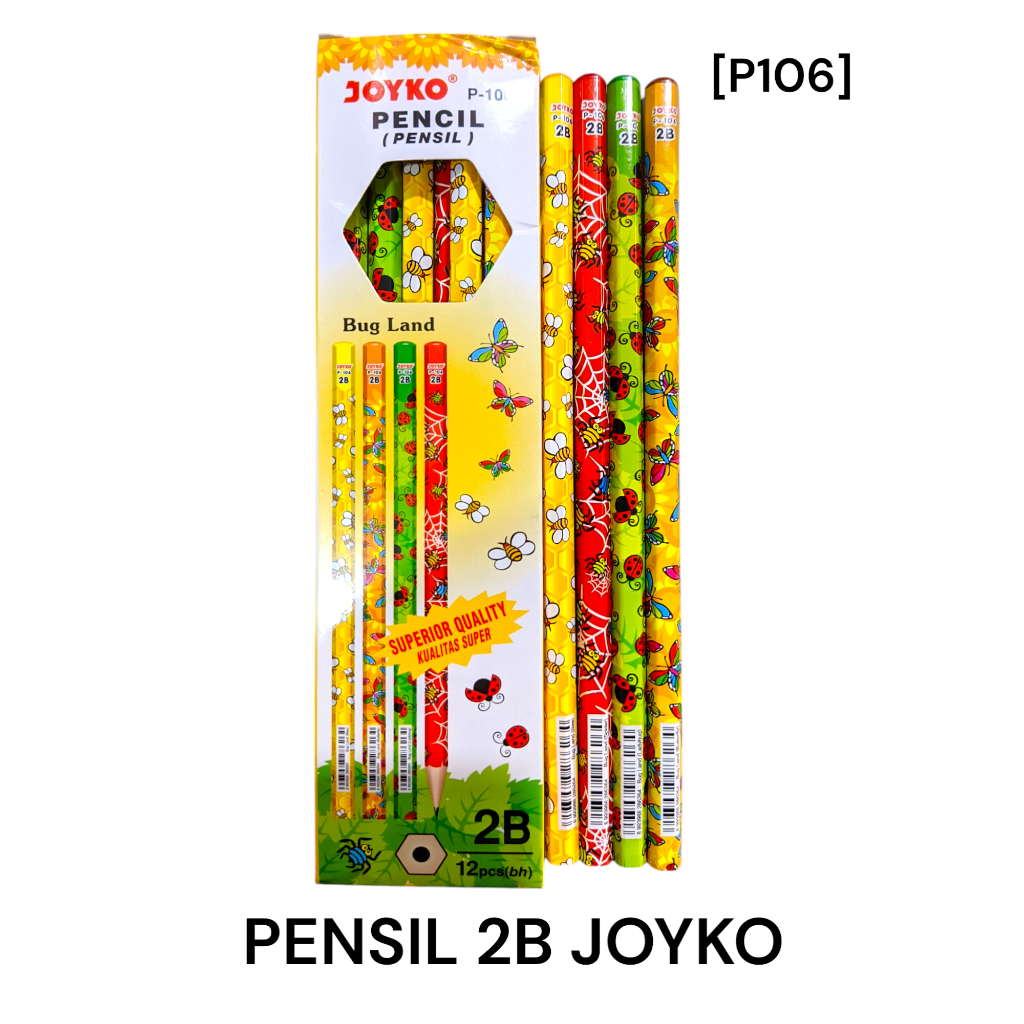 

PENSIL 2B JOYKO P-106 (LUSINAN)