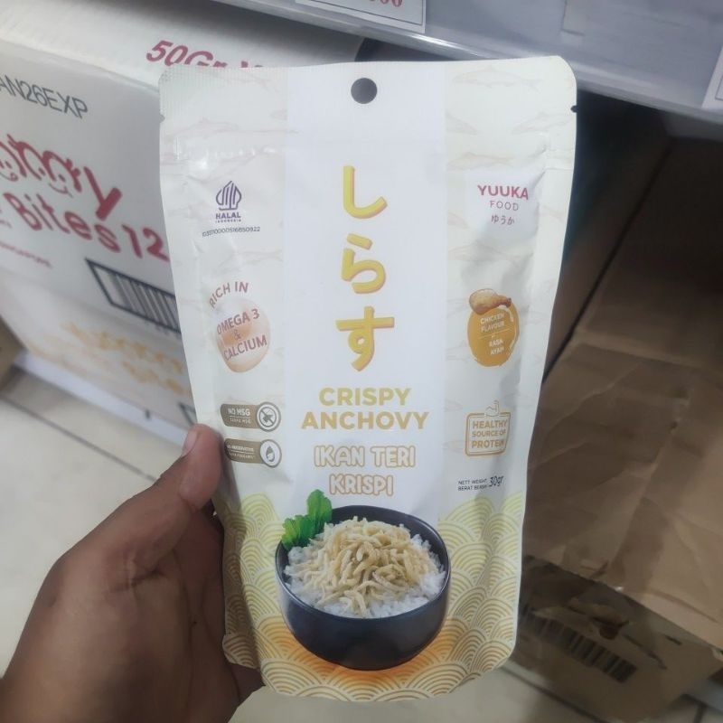 

Yuuka Food Teri Krispi 30 gr