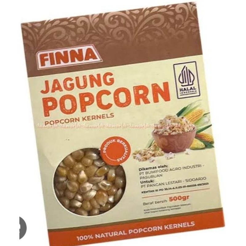 

Jagung PopCorn Finna 500 gram