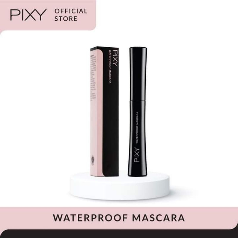 Pixy Waterproof Mascara Black 7ml Mascara Anti Air Mascara Untuk Mata Mascara Tahan Lama