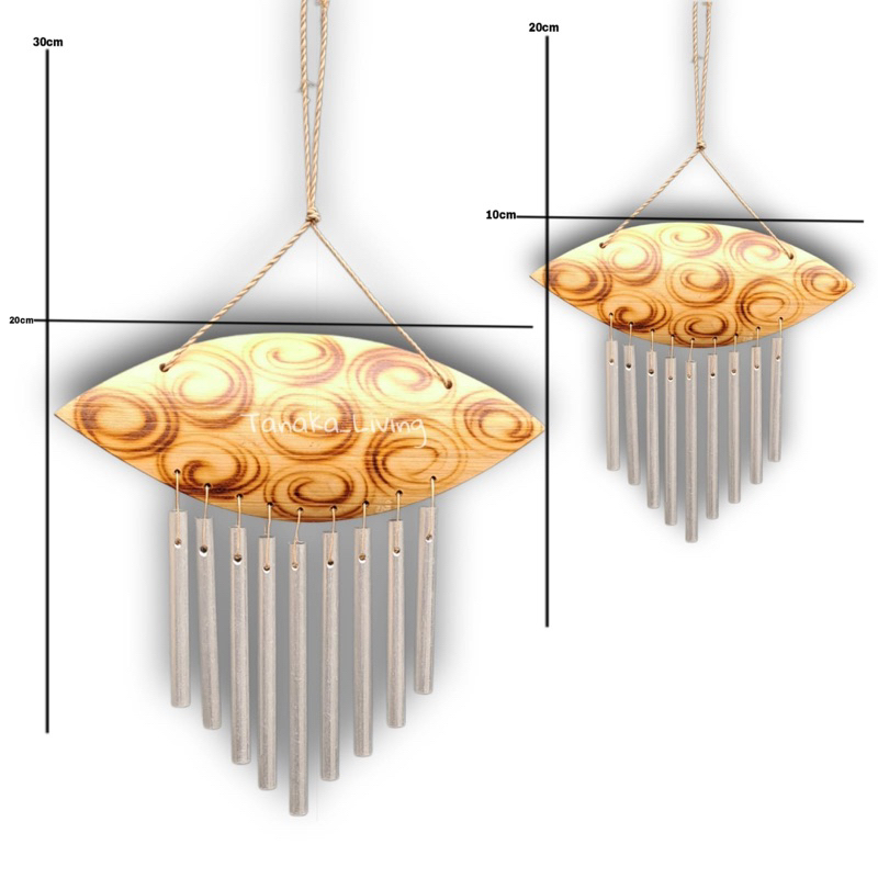 LONCENG ANGIN / WIND CHIME / LONCENG ANGIN LAYAR / OLEH - OLEH KHAS BALI / KERAJINAN BALI