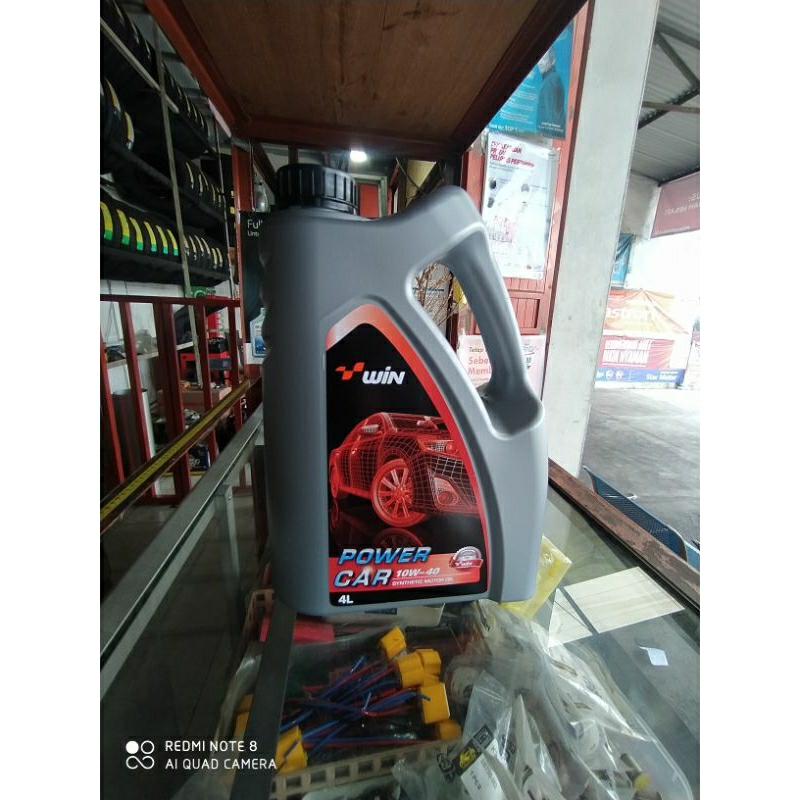 Vgvianshop Oli Mesin Win 10W-40 Api Sn Galon 4Liter Win 10W-40