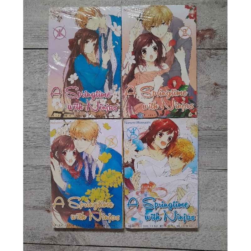 komik A SPRINGTIME WITH  NINJAS ( 1-4 ) - NARUMI HASEGAKI