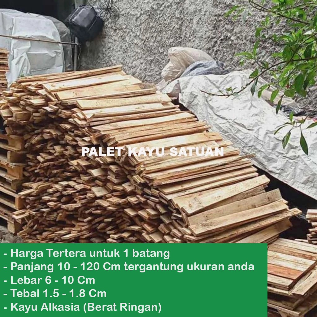 Papan Kayu Palet Packing Satuan