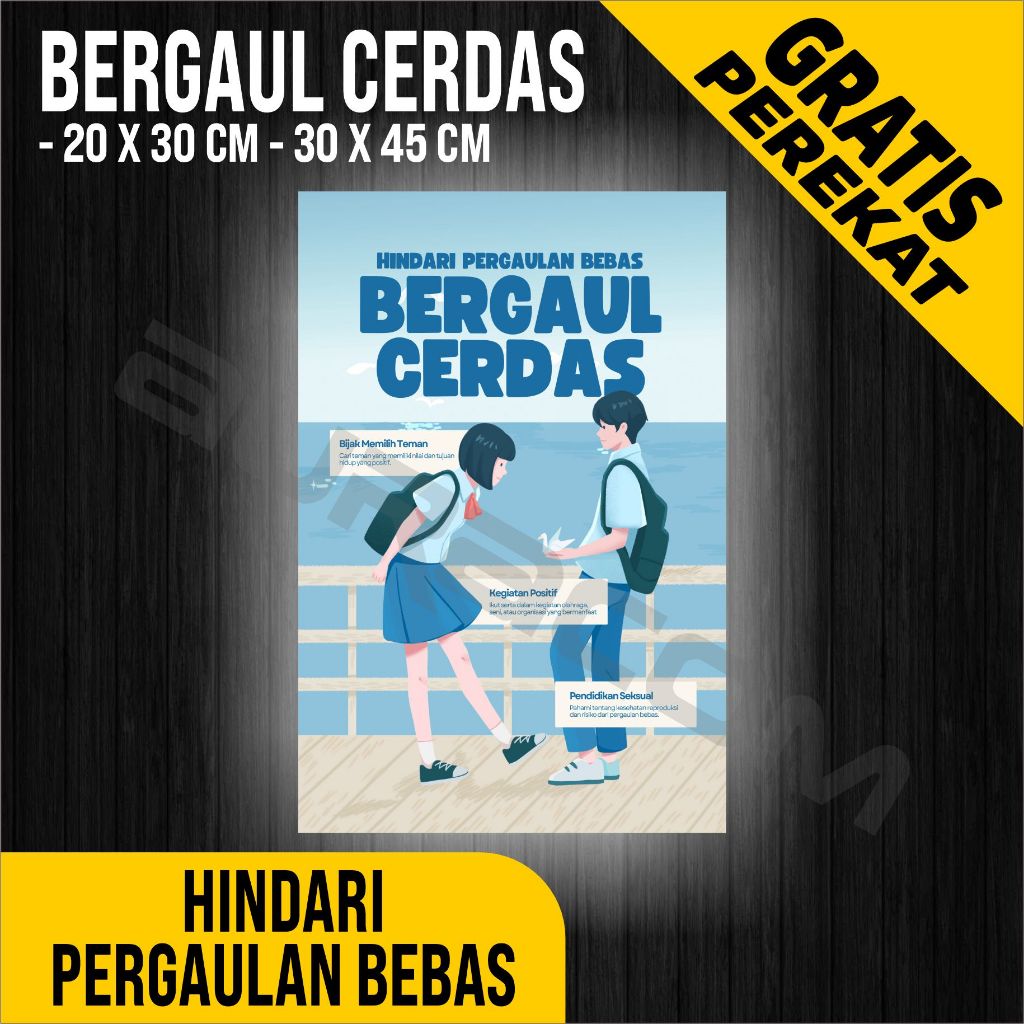 

PAPAN AKRILIK dan STIKER, POSTER HINDARI PERGAULAN BEBAS, AKRILIK CUSTOM, FREE DESAIN ( A 469 )