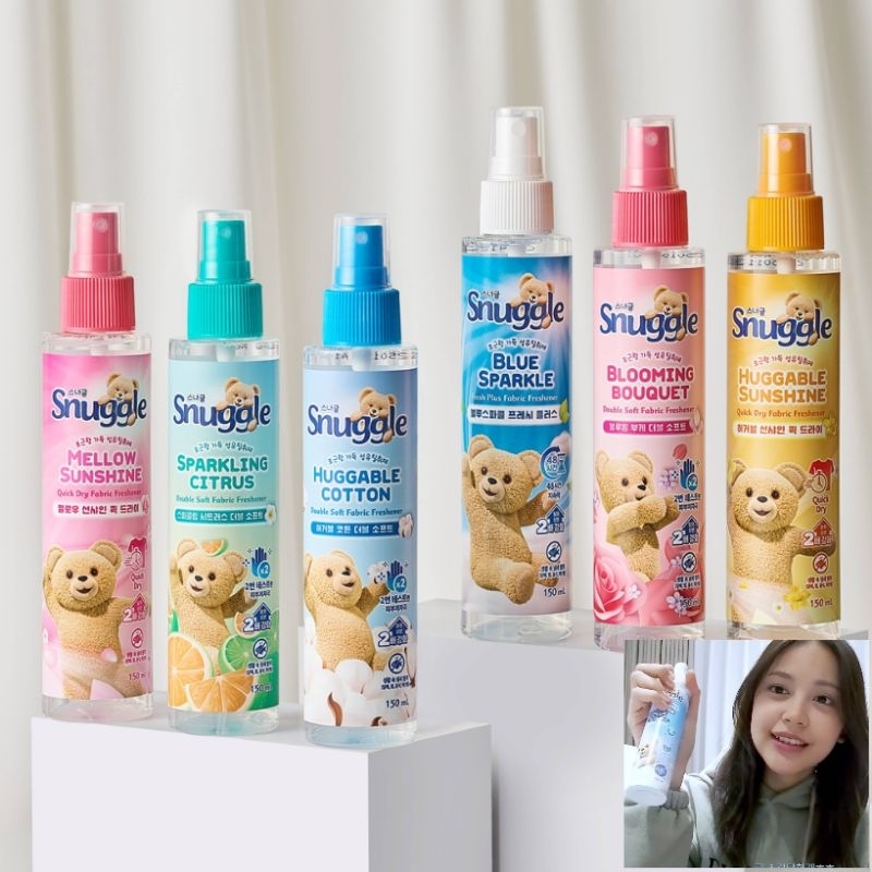 READY STOCK SNUGGLE Fabric Freshener Perfume Hearts2Hearts H2H Carmen Blue Sparkle Plus