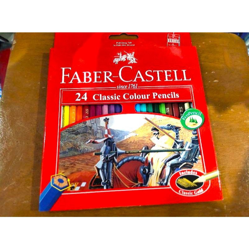 

Pensil warna Faber castle 24 CLASSIC