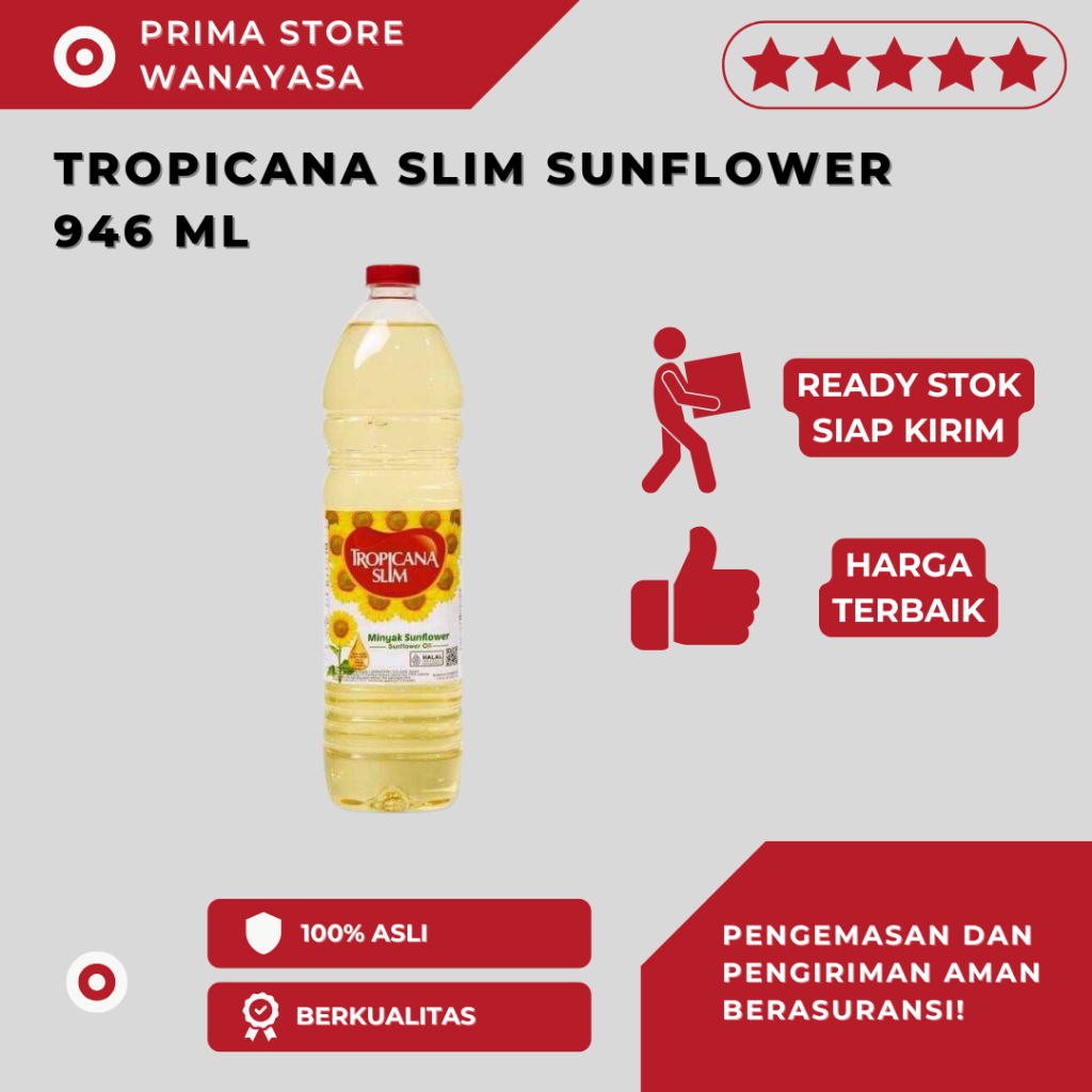 

Tropicana Slim Sunflower Oil 946ml